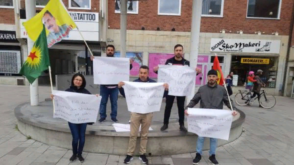 Швеция против турции. Курды в Швеции. Шведские курды. Жители Махмура протестуют против турецких атак и предательства ДПК.
